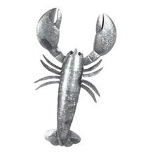 Load image into Gallery viewer, Large Lobster Metal Wall Art  by Shoeless Joe