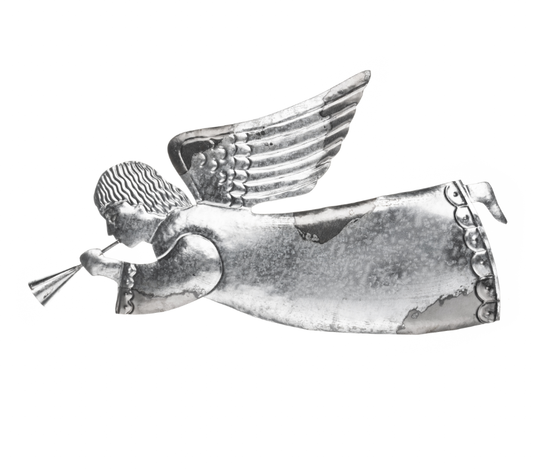 Flying Angel Metal Wall Art by Shoeless Joe