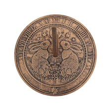 Load image into Gallery viewer, Moon Gazing Hare Terracotta Sundial - Lisa Parker Designs
