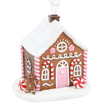 Load image into Gallery viewer, Candy Cane & Gingerbread House Incense Burner