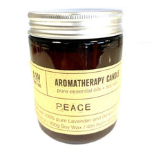 Load image into Gallery viewer, Amber Jar Aromatherapy Candles 100% Natural Soy Wax and Essential Oils Vegan