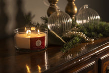 Load image into Gallery viewer, Luxury Multi Wick Merry Christmas Candle by The Country Candle Company Vegan
