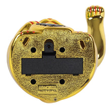 Load image into Gallery viewer, Medium Gold Waving Paw Lucky Maneki Neko Fortune Cat - 5 Inch 25cm