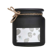 Load image into Gallery viewer, Large Frosted Peace Redcurrant &amp; Ivy Grey Jar Candle by Candlelight
