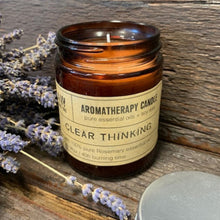 Load image into Gallery viewer, Amber Jar Aromatherapy Candles 100% Natural Soy Wax and Essential Oils Vegan
