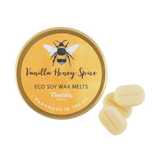 Load image into Gallery viewer, Queen Bee Blossom and Bee Vanilla Honey Spice Wax Melt Burner Gift Set