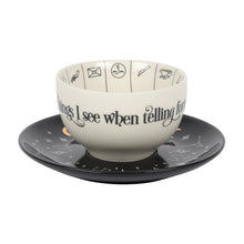 Load image into Gallery viewer, Fortune Teller Bone China Tea Cup and Saucer Gift Set
