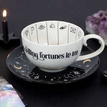 Load image into Gallery viewer, Fortune Teller Bone China Tea Cup and Saucer Gift Set
