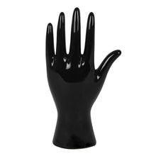 Load image into Gallery viewer, Palmistry Fortune Tellers Black Ceramic Hand Ornament