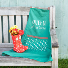 Load image into Gallery viewer, Red Dotty Wellington Boots Planter