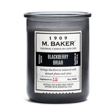 Load image into Gallery viewer, M Baker Colonial Candles of Cape Cod 8z Blackberry Briar Apothecary Candle
