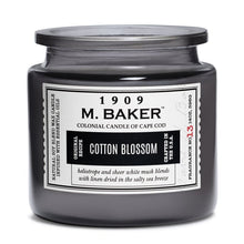 Load image into Gallery viewer, M Baker Colonial Candles of Cape Cod Large 14oz Cotton Blossom Apothecary Candle