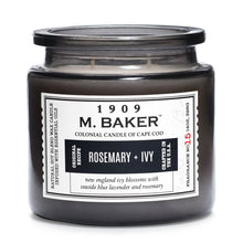Load image into Gallery viewer, M Baker Colonial Candles of Cape Cod Large 14oz Rosemary & Ivy Apothecary Candle