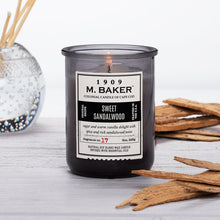 Load image into Gallery viewer, M Baker Colonial Candles of Cape Cod 8oz Sweet Sandalwood Apothecary Candle
