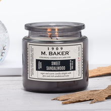 Load image into Gallery viewer, M Baker Colonial Candles of Cape Cod Large 14oz Sweet Sandalwood Apothecary Candle