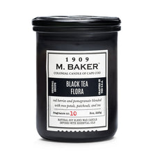 Load image into Gallery viewer, M Baker Colonial Candles of Cape Cod 8oz Black Tea Flora Apothecary Candle
