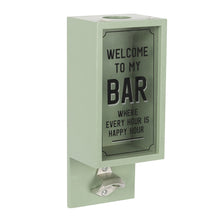 Load image into Gallery viewer, Vintage Style Garden Bar Bottle Opener with Cap Container