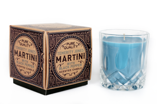 Gentlemens Club Black Pepper Martini Pepper & Birch Leaf Whisky Tumbler Scented Candle-The Useful Shop