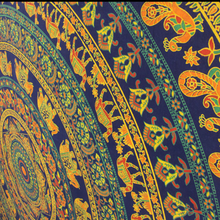 Load image into Gallery viewer, Brahma Fairtrade Mandala Bedspread or Throw - Gold