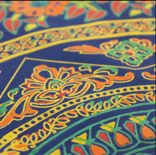 Load image into Gallery viewer, Brahma Fairtrade Mandala Bedspread or Throw - Gold