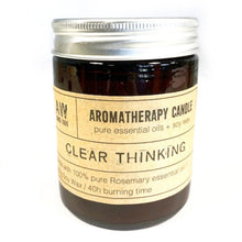 Load image into Gallery viewer, Amber Jar Aromatherapy Candles 100% Natural Soy Wax and Essential Oils Vegan