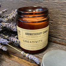 Load image into Gallery viewer, Amber Jar Aromatherapy Candles 100% Natural Soy Wax and Essential Oils Vegan
