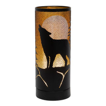 Load image into Gallery viewer, Wolf Song Large Aroma Diffuser Lamp by Lisa Parker
