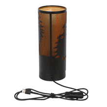 Load image into Gallery viewer, Wolf Song Large Aroma Diffuser Lamp by Lisa Parker
