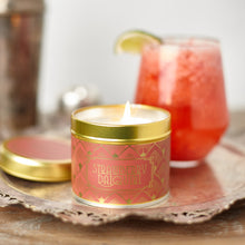 Load image into Gallery viewer, Country Candle Strawberry Daquiri Cocktail Happy Hour Luxury Tin Candle
