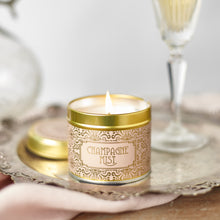 Load image into Gallery viewer, Country Candle Champagne Mist Happy Hour Luxury Tin Candle
