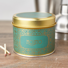 Load image into Gallery viewer, Country Candle Mojito Cocktail Happy Hour Luxury Tin Candle
