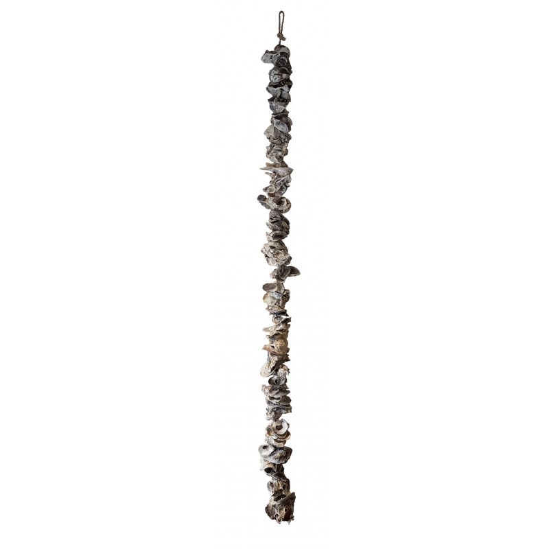 Extra Long Natural Oyster Shell Decorative Garland 150cm