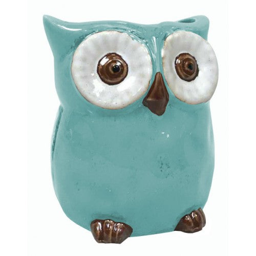 Ceramic Owl Small Pottery Vase