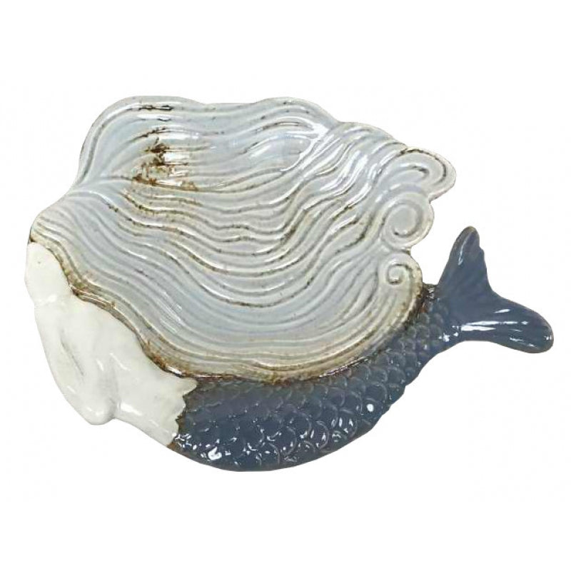 Ceramic Pottery Mermaid Small Decorative Dish