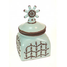 Load image into Gallery viewer, Set of 3 Nautical Ceramic Storage Canisters by Kirkland&#39;s USA
