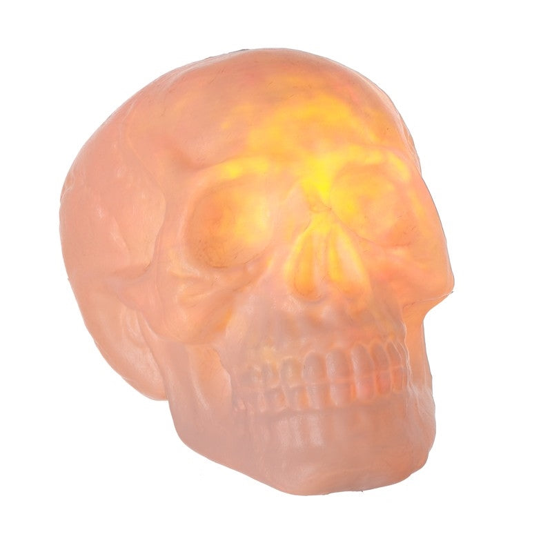 Giant Fire and Ice Halloween Skull Decoration with Lights and Sounds-The Useful Shop