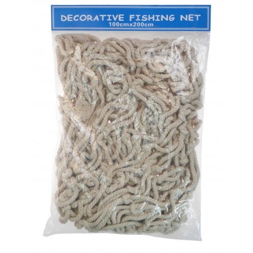 Thick Decorative Knotted Rope Fishing Net for Interior Décor Use 100 x –  The Useful Shop