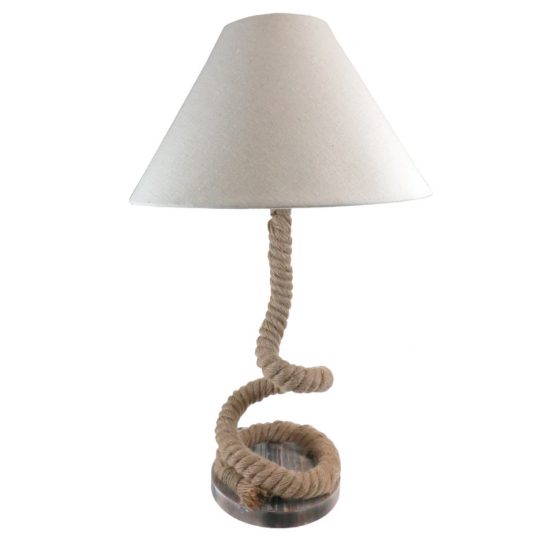Twisted Rope Feature Table Lamp – The Useful Shop