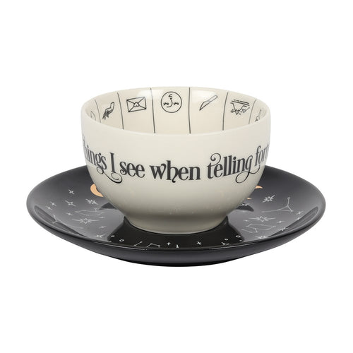 Fortune Teller Bone China Tea Cup and Saucer Gift Set