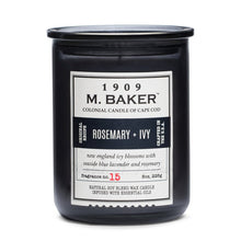 Load image into Gallery viewer, M Baker Colonial Candles of Cape Cod 8oz Rosemary &amp; Ivy Apothecary Candle
