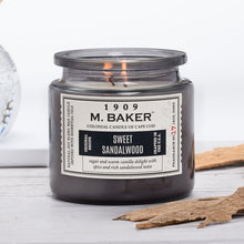 Load image into Gallery viewer, M Baker Colonial Candles of Cape Cod Large 14oz Sweet Sandalwood Apothecary Candle
