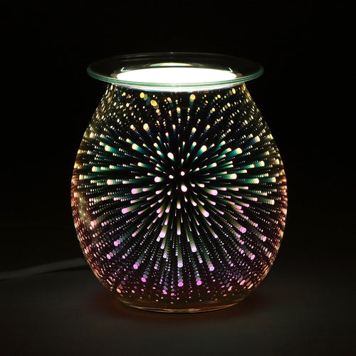 Light Up Electric Oil Warmer and Wax Melters with 3D Effect - Choice of Designs