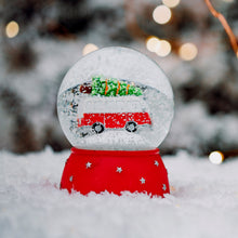 Load image into Gallery viewer, Coming Home For Christmas Camper Van Snow Globe Decoration
