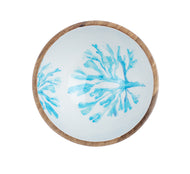 Seaweed Design Wooden Large 30cm Bowl by Shoeless Joe